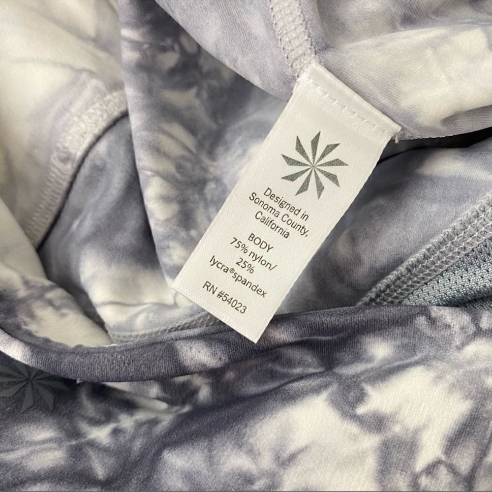 Athleta Salutation 7/8 Tights Tie Dye Leggings S - Picture 5 of 7